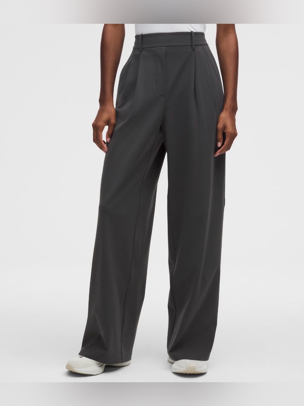 Lululemon Daydrift High-Rise Wide Leg Trouser Sz Small Graphite Grey NWT